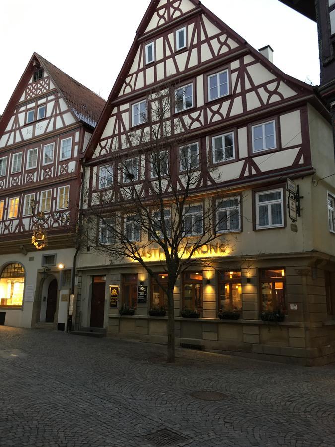 Brauereigasthof Krone Öhringen Exterior foto